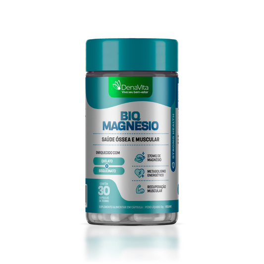 Bio Magnésio - Quelato e Bisglicinato