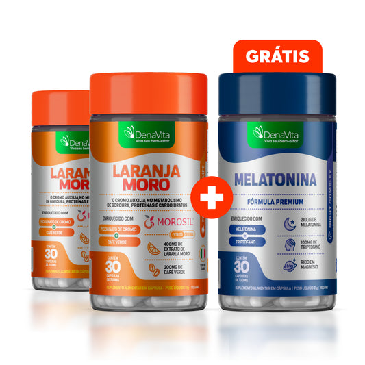 Compre 2 Laranja Moro - Ganhe 1 Melatonina