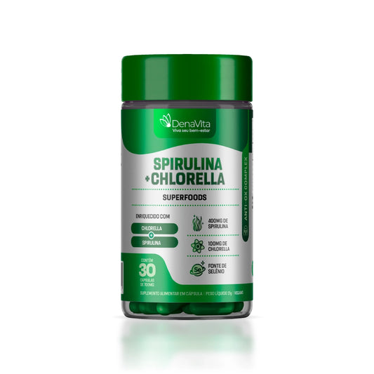 Spirulina com Chlorella