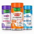 Trio de Favoritos - Laranja Moro, NAC e Trio Magnésio