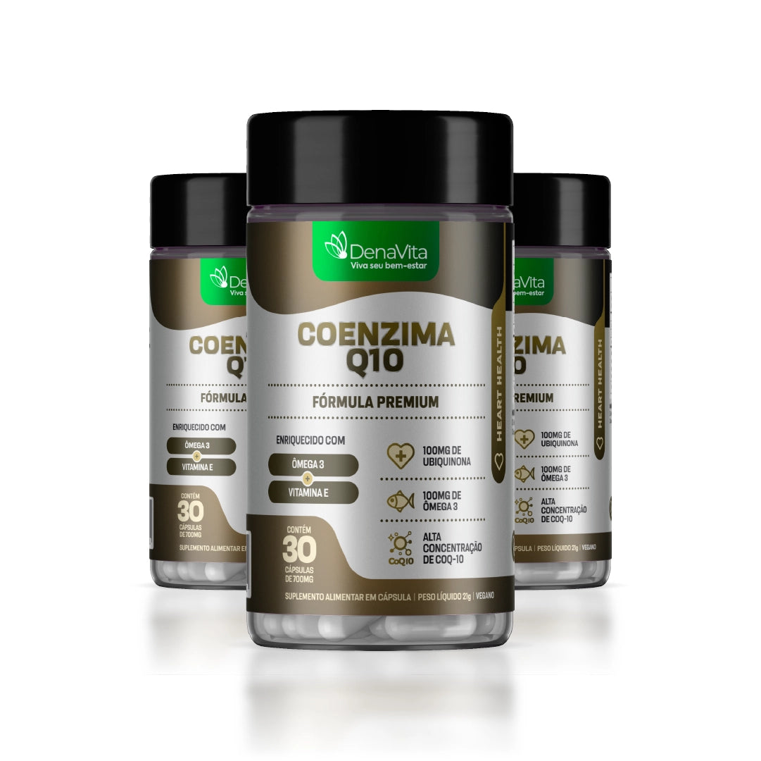 Coenzima Q10, Ômega 3 e Vitamina E