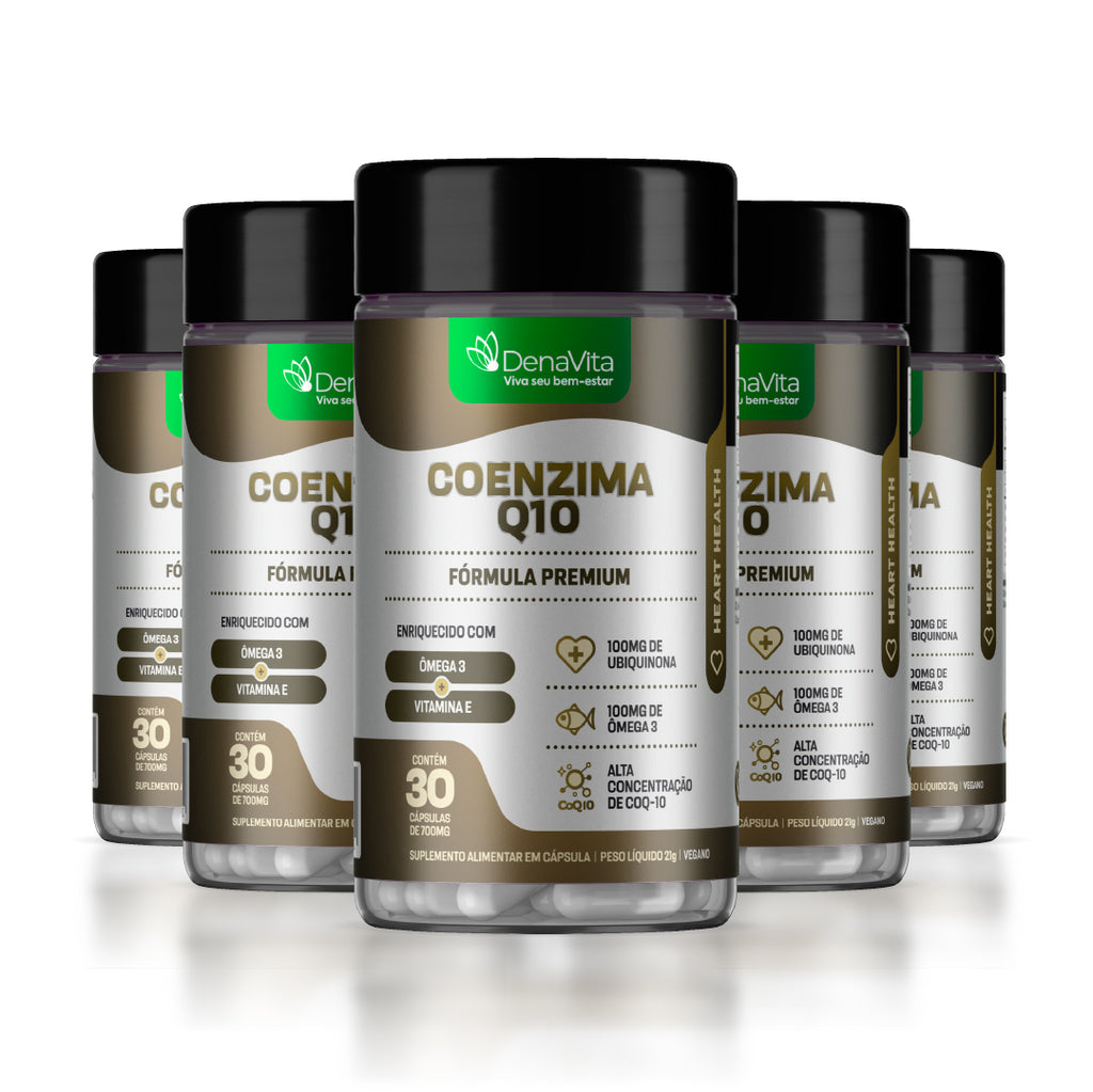 Coenzima Q10, Ômega 3 e Vitamina E