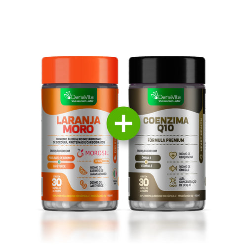 Laranja Moro + Coenzima Q10