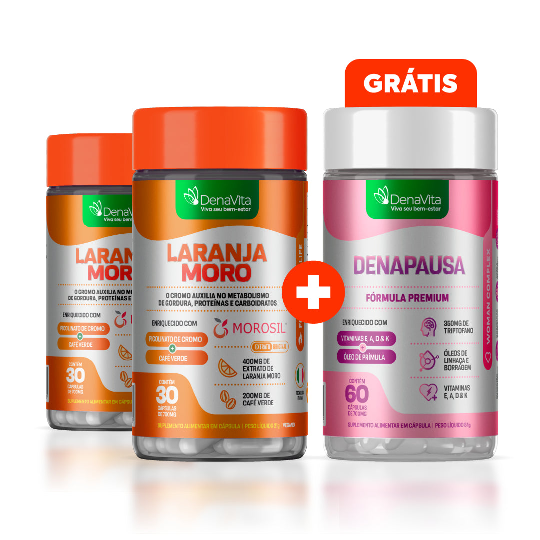 Compre 2 Laranja Moro - Ganhe 1 Denapausa
