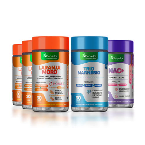 Compre 3 - Ganhe 1 Trio Magnésio + 1 NAC