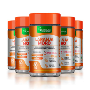 Laranja Moro Morosil®, Picolinato de Cromo e Café Verde