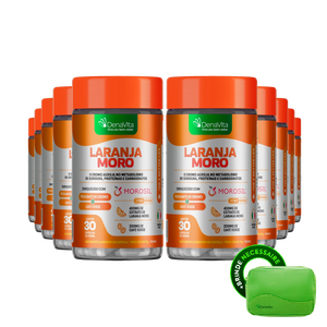 Laranja Moro Morosil®, Picolinato de Cromo e Café Verde