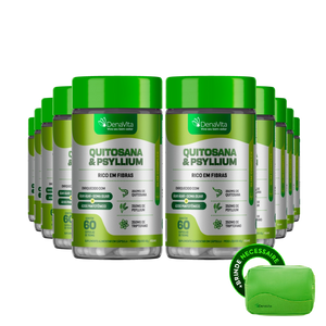 Quitosana, Pysillium e Triptofano