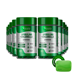 Spirulina com Chlorella