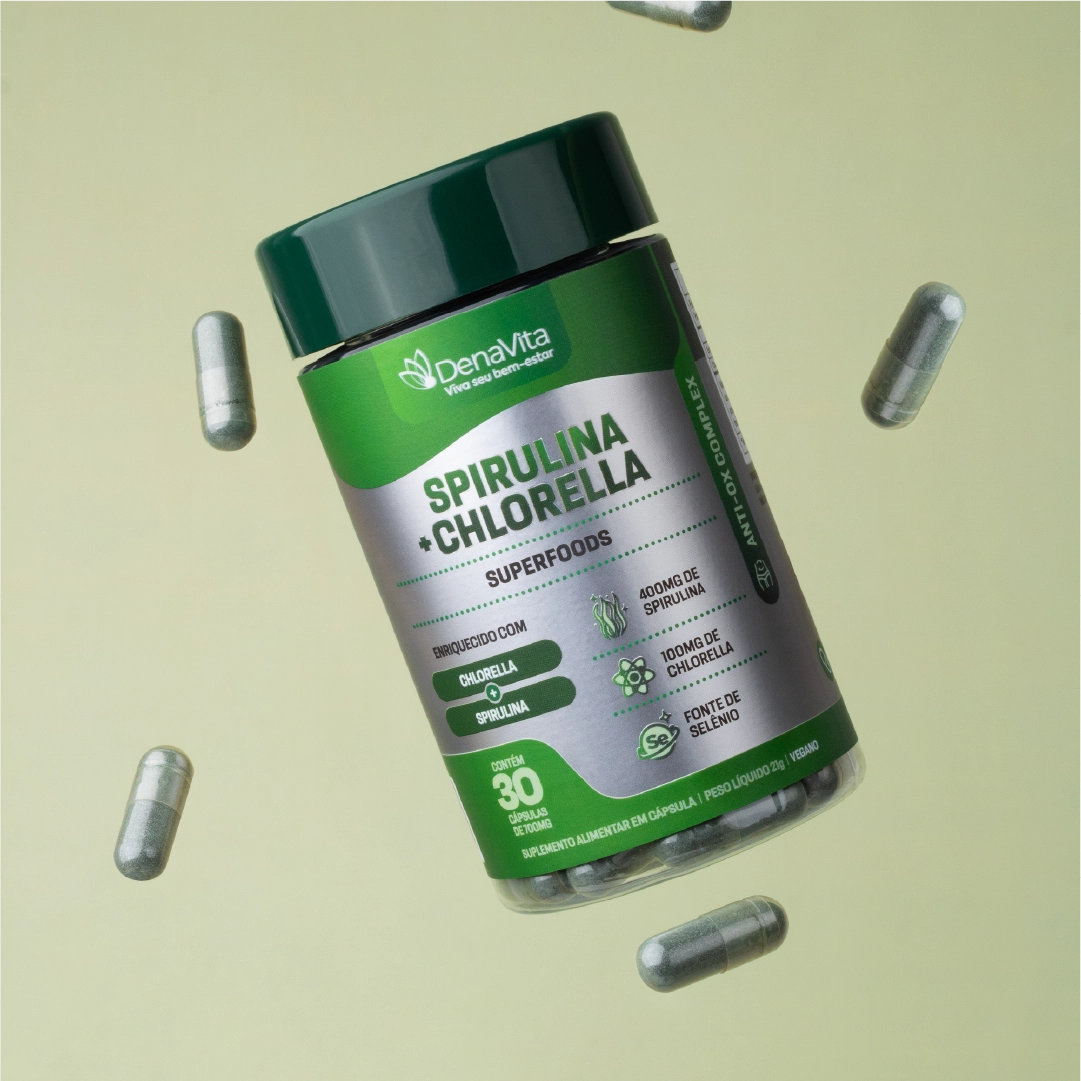 Spirulina com Chlorella