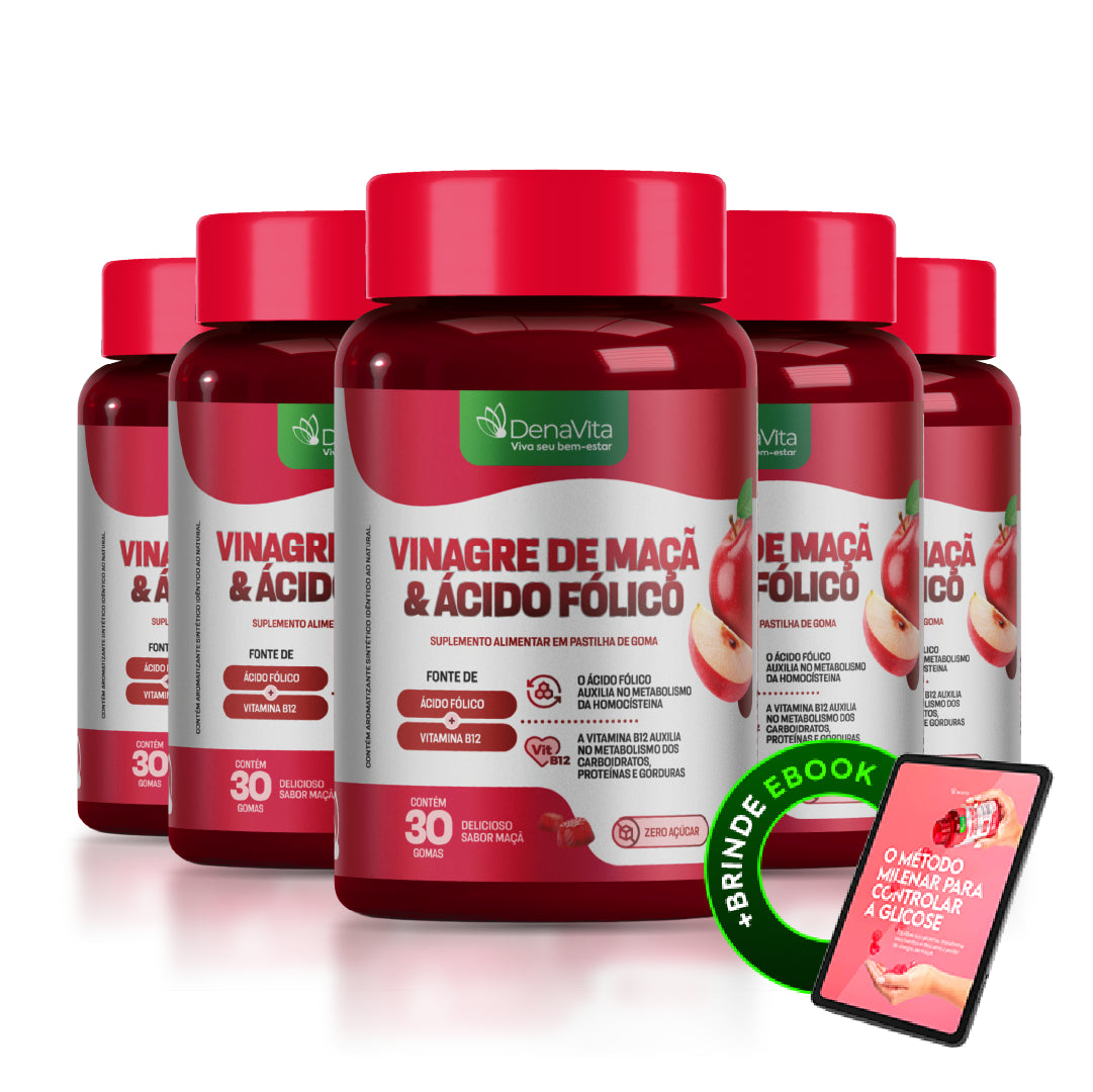Vinagre de Maçã em Gomas